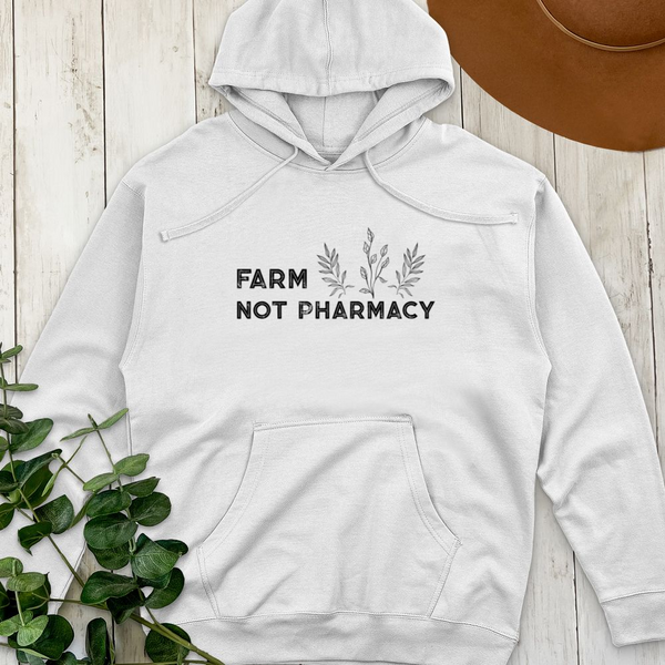 Farm Not Pharmacy Midweight Hooded Sweatshirt