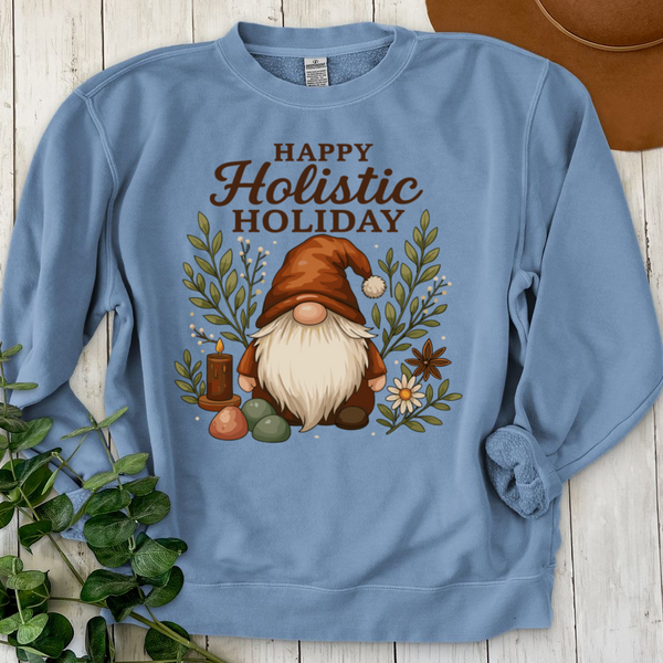 Happy Holistic Holiday Crewneck