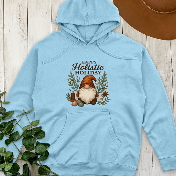 Happy Holistic Holiday Midweight Hooded Sweatshirt
