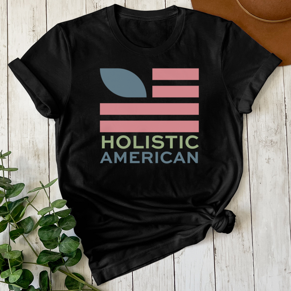 Holistic American Logo 02 Tee