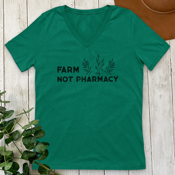 Farm not Pharmacy V-Neck