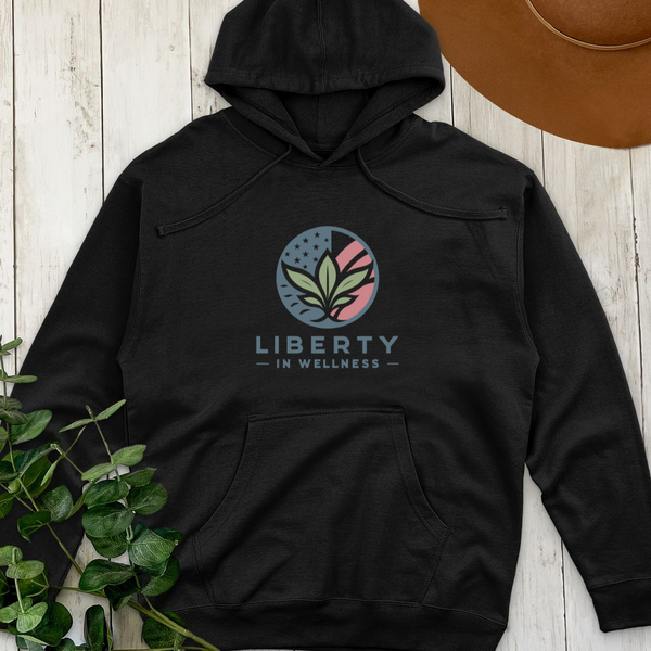 Liberty In Wellness Midweight Hooded Sweatshirt