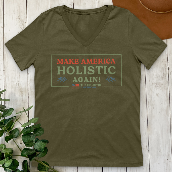 Make America Holistic Again V-Neck