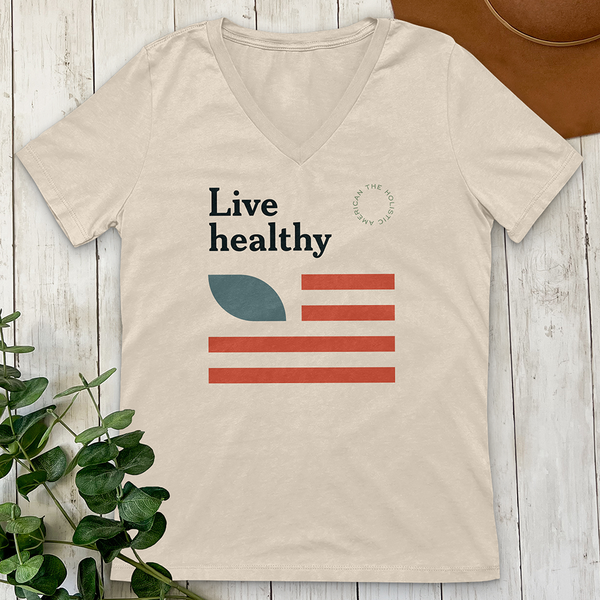 Holistic American Brand 04 V-Neck