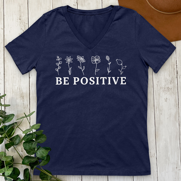 Be Positive V-Neck