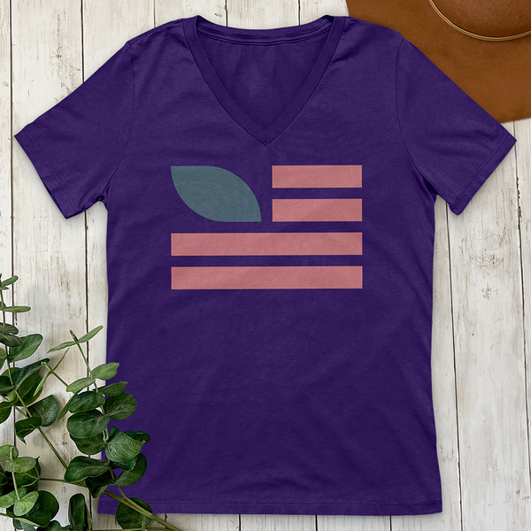 Holistic American Logo V-Neck