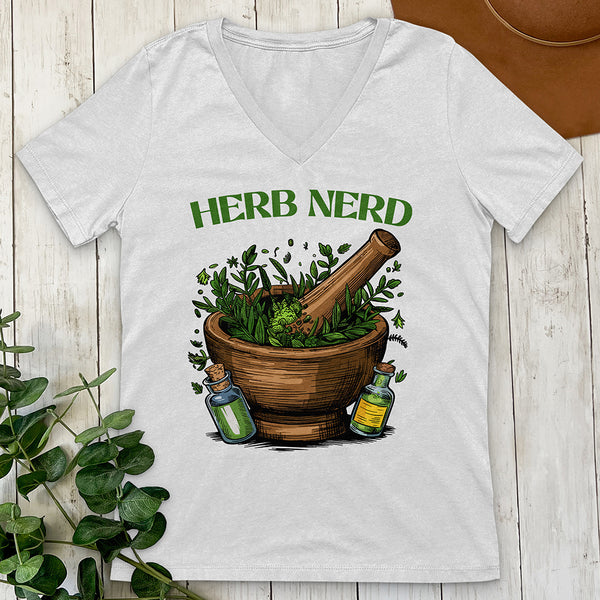 Herb Nerd V-Neck