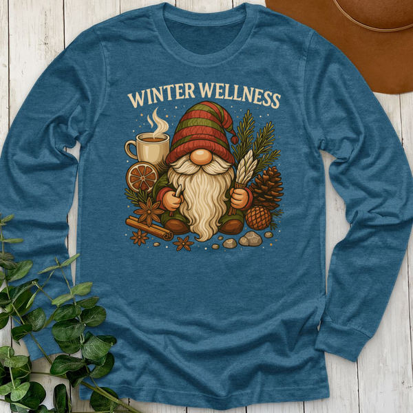 Winter Wellness Gnome Long Sleeve